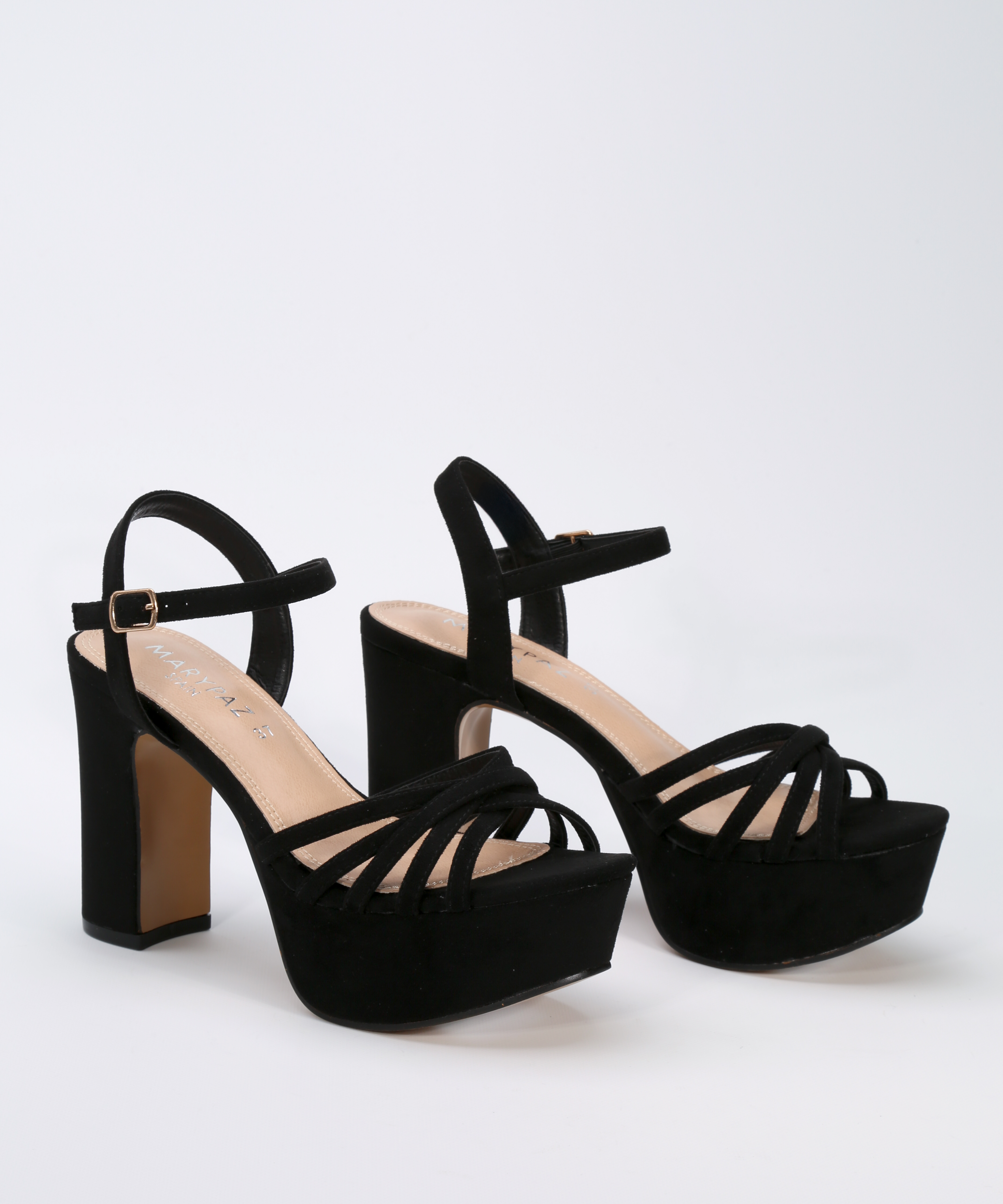 Sandalias plataforma multitiras image number null